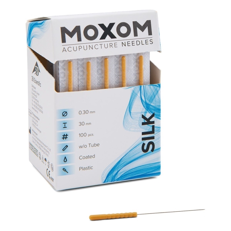 Moxom (0,30 x 30 mm). 100 nåler pr. pakke