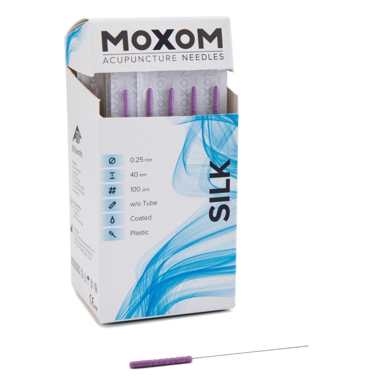 Moxom (0,25×40 mm). 100 nåler pr. pakke